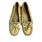Sperry Top Sliders Beige with Yellow Size Women’s 10M Photo 2