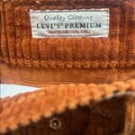 Levi's Levi’s Ribcage Wide Leg Orange Corduroy Pants Size 31 Photo 11