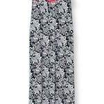 Max Studio  Dress Column Maxi Floral Black White Racerback Tank  Sleeveless Small Photo 1