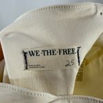 Free People Venice Beach Flare Jean in Worn White Size 25 Photo 6