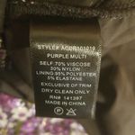 ASTR 💕💕 Mardi Lace Trimmed Floral Ruched Mini Dress Purple Floral Large NWOT Photo 11