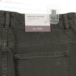 DL1961  Hepburn Cropped High-Rise Wide Leg Size 31 Photo 5