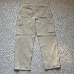 Dex High Rise Utility Cargo Pants Womens Size 31 Khaki Beige Pockets 27” Inseam Tan Photo 6