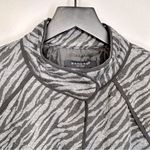 Sandro Sportswear Belted Zebra Jacket Blazer Size M Photo 3