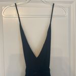 Mustard Seed NWT Smocked Tiered Ruffle Black Dress Size L Casual Photo 1