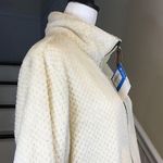 Columbia  Ivory Full Zipper Plush Fleece Jacket Sz XL Photo 14