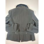 Di Vita Di Luxe‎ Black Button Up Jacket Cropped 8 Workwear Figure Flattering Photo 6