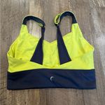 Zyia  Neon Yellow Parallel Luxe Adjustable Sport Bra Medium Photo 5