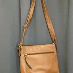 Bueno  SHOULDER/CROSSBODY PURSE CARAMEL BROWN MUTIL POCKETS ADJUSTABLE STRAP Photo 7