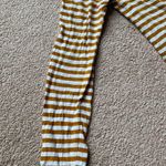 J.Crew Golden Yellow Striped Long Sleeve Shirt Photo 2