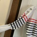 Laundry by Shelli Segal NWT  Striped Dolman Sweater size M Photo 4