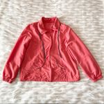 Three Hearts Pink Full Zipper Windbreaker Jacket Photo 71