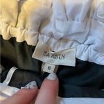 Isa Arfen Paper Bag Trouser with Boderie Trim Photo 4