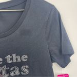Save The Tatas Rhinestone Shirt Size Medium NWT Breast Cancer Photo 5