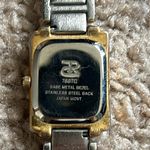 Paolo Gucci women’s vintage two tone silver/gold tank watch‎ one size (working) Silver Photo 6