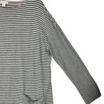 J.Jill Gray Striped Sweater Tunic Dress Pockets Long Sleeve Sz L Oversized Photo 4