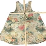 Vintage 90s Beige Pink Green Floral Roses Sheer Coquette Lingerie Dress size L Size L Photo 7