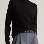 Quince  Mongolian Cashmere Turtleneck Sweater | S Photo 0