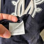 Tory Burch Linen Odelia Contrast Time Navy Blue White Tunic Dress Womens Size 2 Photo 3