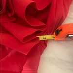 Chiara Boni La Petite Robe Arael Red Ruffle One Shoulder Dress Sz 14 NWT Photo 12