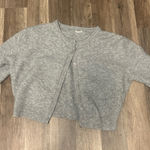 Garage  Grey Cardigan Sweater Photo 0