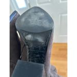 Marc Fisher Grey Faux Suede Over the Knee Heeled Boot Photo 10