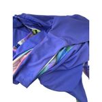 Bebe  Monokini Colorful Tie Dye Rhinestone Zipper Womens Medium Photo 2