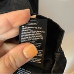 & Other Stories & Other Stories Puff-Sleeve Button Detail Denim Mini Dress in Washed Black sz 8 Photo 5