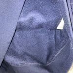 Athleta ‎ Sweatshirt Women Small Funnel Neck Wool Blend Blue Pullover Thumb Holes Photo 11