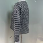 Madewell  long sleeve stripe crop top Photo 5