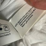 ZARA  White Mixed Balloon Skirt Scoop Neck Sleeveless Midi Dress Size Small Photo 10