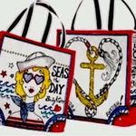 Brighton Seas the Day Canvass Tote NWT Photo 6