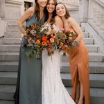 Revelery Revelry Satin Bridesmaid’s Dress Photo 3