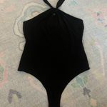 TJ Maxx Black Halter Neck Bodysuit Photo 0