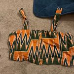 Veronica Beard NWT  Tiffany Cropped Top in Tribal Print Linen Blend Tank Womens L Photo 12