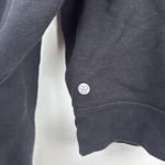 Zella Cali Fleece Hooded Sweatshirt in Black Size Small Photo 5