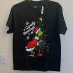The Grinch “Grinchy Greetings” Christmas Tee – Dark Green/Black – Size L – NWT Red Size L Photo 0