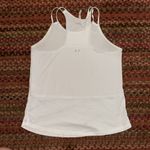 Under Armour WHITE MESH ATHLETIC TANK Photo 2
