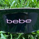 Bebe Y2K  black and pink soft sunglass open close fold case Photo 0