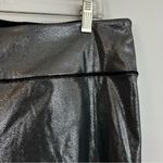 Victoria Sport NWOT Victoria Secret Sport Silver Metallic Pull On Bike Shorts Side XL Photo 3