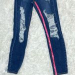Cello Distressed Skinny Jeans with Holes Size 7 / 28 Juniors Destroyed Photo 5