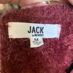 Jack by BB Dakota Jack by BB Jack soft fuzzy v-neck M cozy burgundy sweater Photo 2