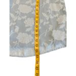 White House | Black Market WHBM Two Piece Sheer Blue Blouse w Cami Women's Size M Photo 8