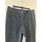 St. John  Pants Women's Jeans 14 Denim Chambray Straight Leg Dark Wash Photo 1