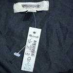 Madewell  Cami Thong Bodysuit Women's Small Black Sleeveless Strappy NWT Photo 3