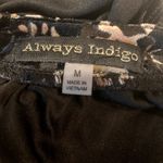 🌸HOST PICK🌸Beautiful Black n Brown Velvet Peek a Boo Sleeves Blouse. Sexy “V” Size M Photo 5