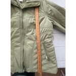 CAbi  Quilted Olive Green Jacket with Ribbed Collar Photo 5