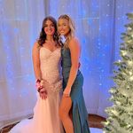 Vienna Prom Pink Prom Dress Photo 2