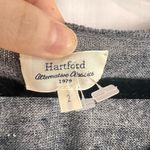 Hartford Sweater Womens Size 2 Blue 100% Linen Paris France Minimalist Capsule Photo 2