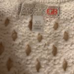 GB Light Cream Crochet Sweater Photo 1